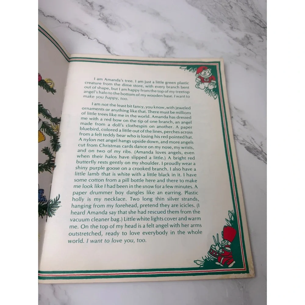 Amanda's Tree Vintage Children's Christmas Storybook by Jo Jones (1979)